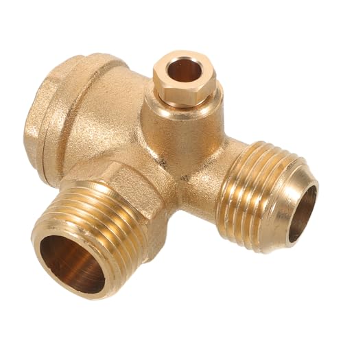 Cabilock Kupfer Rückschlagventil Innengewinde mit Sperrschraube Pneumatisches Einwegventil für Industrie Luftkompressorsysteme Robuste Ausführung Einfache Montage und Wartung Cabilock Kupfer Rückschlagventil Innengewinde mit Sperrschraube Pneumatisches Einwegventil für Industrie Luftkompressorsysteme Robuste Ausführung Einfache Montage und Wartung von Cabilock