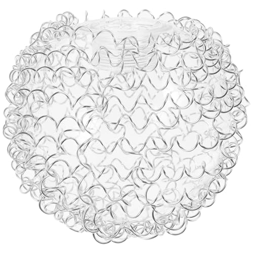 Cabilock Eleganter Lampenschirm Aus Glas Als Ersatz Für Kronleuchter Pendelleuchte Glaskugel Lampenschirm von Cabilock