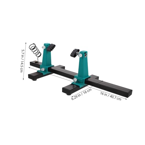Cabilock Löthalterung Rotierende Pcb -halter Lötanlagen Leiterplattenhalter Basis Der Eisenhalterunterstützung Lötet Verstellbar Leiterplattenlöthilfsklamme Lötplattenhalter Schwarz Metall von Cabilock