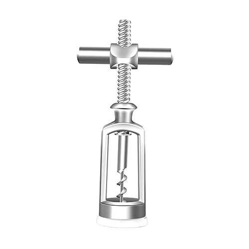 Cabilock Manueller Flaschenöffner Kreuz korkenzieher Weinöffner aus Langlebigem Kompakt und Leicht für Zuhause Party Restaurant und Bar Geeignet Einfach zu Bedienen und Stabil von Cabilock