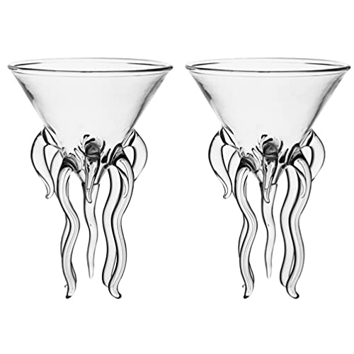 Margarita klare Glas-Brille für Cocktails, kreativ, Gläser, Glas, Footed Brillen, Dessertglas, Puddingbecher von Yogurt von Cabilock