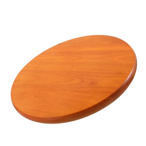 Cabilock Massiver Holzstuhl Sitzfläche Ersatz Durchmesser Rundes Glattes Sitzbrett mit Abgerundeten Kanten für Esszimmer Barhocker und Möbelreparatur Robust Sicher und Langlebig von Cabilock