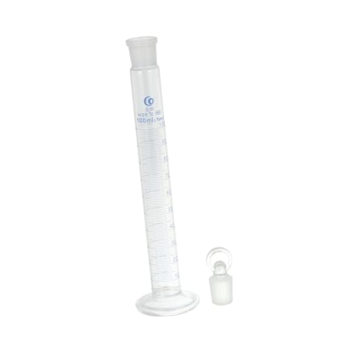 Cabilock Messzylinder aus Dickem Glas mit Präziser Einteilung Stabilem Boden und Kompakter Bauweise für Labor Schule und Präzises Messen bei Experimenten und Mischungen Cabilock Messzylinder aus Dickem Glas mit Präziser Einteilung Stabilem Boden und Kompakter Bauweise für Labor Schule und Präzises Messen bei Experimenten und Mischungen von Cabilock