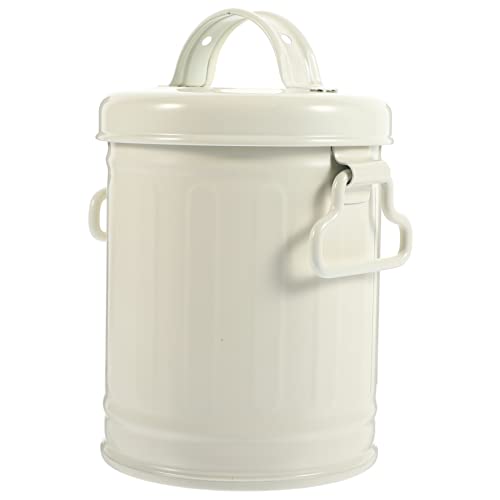 Cabilock Metall Lagerung Eimer Schreibtisch Mülleimer Deckel Mini Arbeitsplatte Organizer Stift von Cabilock