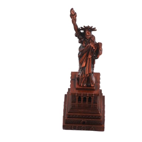 Cabilock Metallstatue Freiheitsstatue Miniatur Statue of Liberty Souvenir Schreibtisch Dekoration für Zuhause und Garten von Cabilock