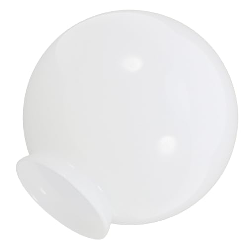 Cabilock Milchglas Lampenschirm Ersatz Kugelform Glas Lampenschirm für Deckenventilator Pendelleuchte Beleuchtung Wohnzimmer Schlafzimmer Esszimmer Zubehör von Cabilock