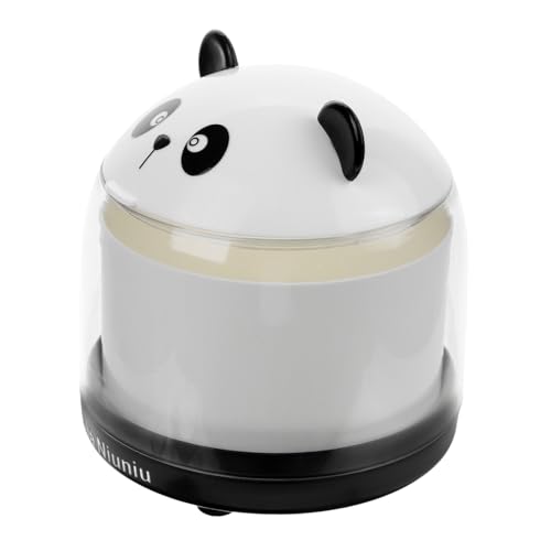 Cabilock Mini Müllkorb Panda Design Kompakter Desktop Mülleimer ohne Deckel Robuster Abfallbehälter für Büro Wohnzimmer Bad und Schlafzimmer Platzsparend und Vielseitig Einsetzbar von Cabilock