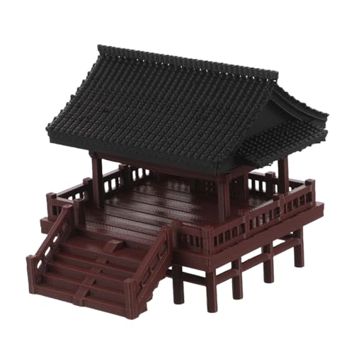 Cabilock Miniatur Doppelstock Pavillon Ornament Chinesischer Stil Detailreiche Landschaftsfigur für Aquarium und Bonsai Dekoratives Element für Fischbecken und Schreibtisch Cabilock Miniatur Doppelstock Pavillon Ornament Chinesischer Stil Detailreiche Landschaftsfigur für Aquarium und Bonsai Dekoratives Element für Fischbecken und Schreibtisch von Cabilock