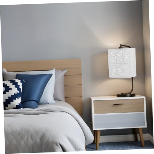 Cabilock Moderner Eisen lampenschirm Lampenabdeckung Hohler Lampenschirm Metall Ersatz für Tischlampe Wandlampe Wohnzimmer Vielseitig Langlebig von Cabilock