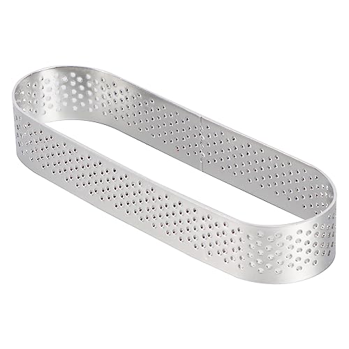 Cabilock Mousse- Form Mousse Ringe Edelstahl Mini Ausstechformen Oval Pie Kuchenform Bäckerei Werkzeuge 11. 9Cm Mini- T?rtchenpfannen. von Cabilock