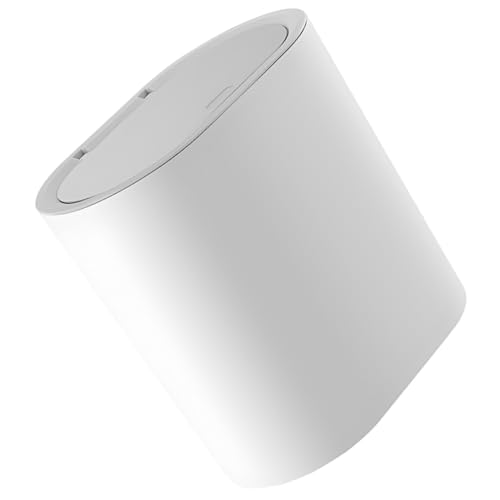 Cabilock Mülltonne mit Deckel und Pressmechanismus Großer für Bad Küche Schlafzimmer Nordic Stil Kompakt und Stabil Geruchsneutral Vielseitig Einsetzbar von Cabilock