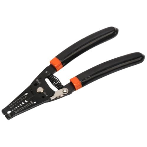 Cabilock Multifunktionaler Abisolierzange Elektriker Werkzeug Ergonomisch Langlebig mit Gummi Karbonstahl für Awg Kabel Kabelschneider Abisolierer Vielseitig für Industrie Heim DIY Cabilock Multifunktionaler Abisolierzange Elektriker Werkzeug Ergonomisch Langlebig mit Gummi Karbonstahl für Awg Kabel Kabelschneider Abisolierer Vielseitig für Industrie Heim DIY von Cabilock