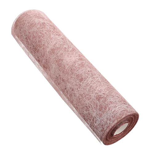 Cabilock Glitzer-tischläufer Aus Metallischem Stoff Vlies-tischdecke Für Hochzeit Geburtstag Partyzubehör Metallischer Tischläufer Für Veranstaltungen Esstisch-Dekoration von Cabilock