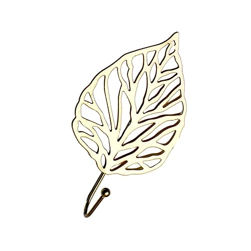 Cabilock Nordischer Wandhaken aus Robustem Eisen Dekorativer Blattform haken Einfacher Wandmontage Multifunktionaler Aufbewahrungshaken für Schlüssel Mäntel und Hausdekorationen Cabilock Nordischer Wandhaken aus Robustem Eisen Dekorativer Blattform haken Einfacher Wandmontage Multifunktionaler Aufbewahrungshaken für Schlüssel Mäntel und Hausdekorationen von Cabilock
