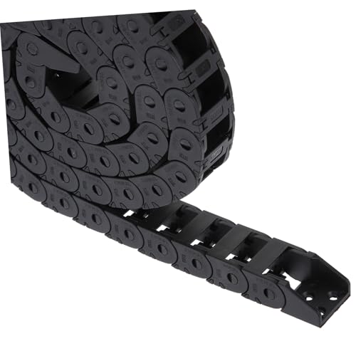 Cabilock Nylon Drag Chain Kabelträger Offen Beidseitig Geöffnete Schleppkette für Drucker Cnc Maschine Kabelschutz Langlebig Geräuscharm Verschleißfest Robust von Cabilock