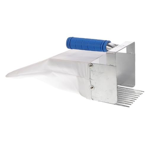 Cabilock Obst Beerenpflücker Rechen Mit Metallkamm Ergonomischem Griff Blauer Beerenpflückrechen Schaufel Heidelbeerpflücker Erntewerkzeug Für Heidelbeeren Heidelbeeren Werkzeug von Cabilock