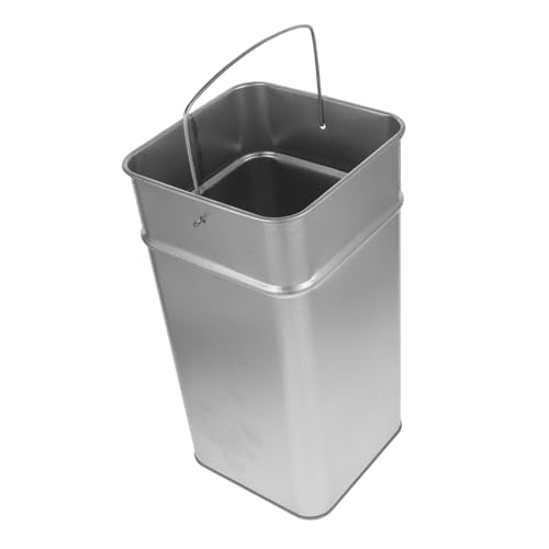 Cabilock Outdoor Abfallbehälter aus Verzinktem Robuster Müllcontainer mit Tragegriff für Garten und Camping für Abfallentsorgung Unterwegs Cabilock Outdoor Abfallbehälter aus Verzinktem Robuster Müllcontainer mit Tragegriff für Garten und Camping für Abfallentsorgung Unterwegs von Cabilock