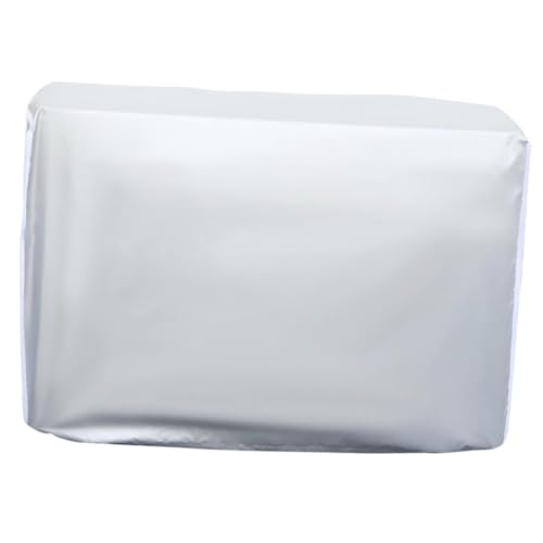 Cabilock Outdoor Air Conditioner Cover Wasserdichtes Silbernes Polyester Material Schutzhaube für Außengeräte Faltbar Staub Sonnenschutz Einfach zu Reinigen Langlebig von Cabilock