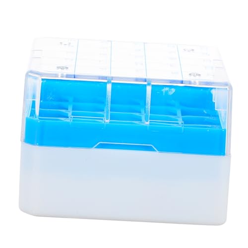 Cabilock PC Gefrierrohr Aufbewahrungsbox Kryoröhrchen Lagerung Gefrierschrankbox mit Transparentem Deckel für Labor Uni Ultra niedrige Temperaturen Stapelbar Kondensationsarm Cabilock PC Gefrierrohr Aufbewahrungsbox Kryoröhrchen Lagerung Gefrierschrankbox mit Transparentem Deckel für Labor Uni Ultra niedrige Temperaturen Stapelbar Kondensationsarm von Cabilock