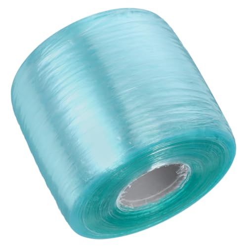 Cabilock PVC Stretchfolie Transparent Robustes PVC Material Dehnbar und Reißfest Vielseitige Gartenschutzfolie für Pflanzen Kabel und Verpackung Einfach Anzuwenden Sicherer Halt für Innen von Cabilock