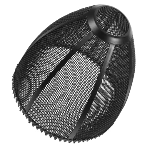 Cabilock Pendelleuchte Lampenschirm Ersatzkonus Retro Hängelampe Lampenabdeckung Robust Leichter Eisen Drahtnetzschirm für Wohnzimmer Schlafzimmer Bar Schwarz von Cabilock