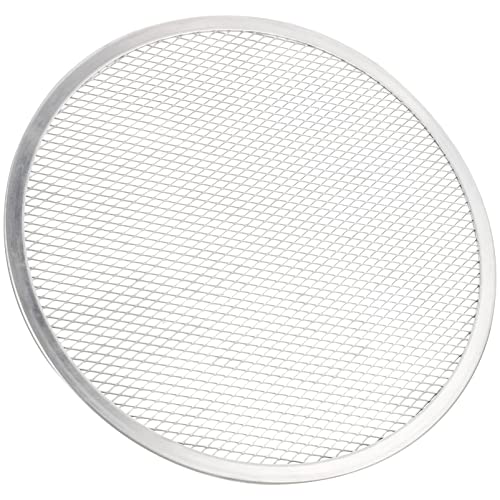 Cabilock Pizzapfannennetz Runde Pizzapfanne Teigbackblech Pizza-backsieb Pizzabackgitter Aus Metall Pizzablech Für Den Ofen Backblech Aus Metallgitter Shortbread Haushalt Aluminium von Cabilock