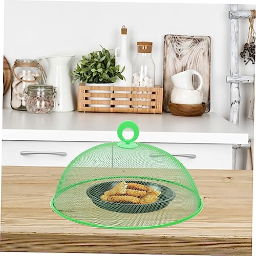 Cabilock Praktische Grüne Lebensmittel Abdeckhaube aus Robustem Eisen für Zuhause und Gastronomie Glatte Kanten Insektenschutz und Frischhaltung Vielseitig Einsetzbar und Langlebig von Cabilock