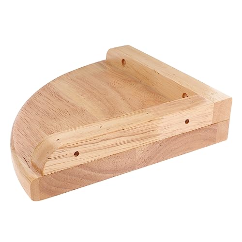 Cabilock Regal Aus Eiche Fächerförmiges Wandregal Eckregal Zum Aufhängen wasserdichte Materialien Für Wohnzimmer Schlafzimmer Küche Bad Büro Cabilock Regal Aus Eiche Fächerförmiges Wandregal Eckregal Zum Aufhängen wasserdichte Materialien Für Wohnzimmer Schlafzimmer Küche Bad Büro von Cabilock