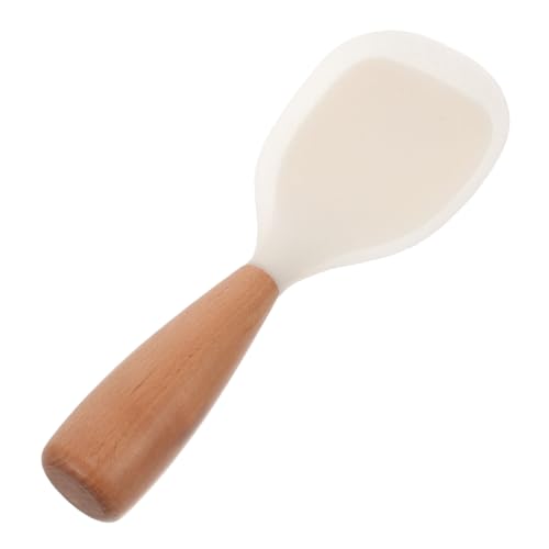 Cabilock Reislöffel aus lebensmittelechtem Kunststoff und Holz Hitzebeständig und Isolierend Vielseitiger Küchenlöffel zum Servieren und Rühren Spülmaschinengeeignet Ergonomisch und Cabilock Reislöffel aus lebensmittelechtem Kunststoff und Holz Hitzebeständig und Isolierend Vielseitiger Küchenlöffel zum Servieren und Rühren Spülmaschinengeeignet Ergonomisch und von Cabilock
