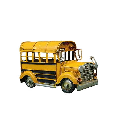 Cabilock Antikes Klassisches Eisenautomodell Retro- -Modell Exquisit Verarbeitetes Spielzeug Vintage-fahrzeugdecoration Für Home Office Klein von Cabilock