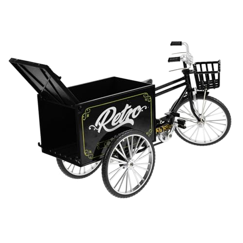 Cabilock Retro Dreirad Modell aus Metall Vintage Tricycle Dekoration für Wohnräume Schreibtisch und Vitrinen Robuste und Langlebige Alloy Statue für Sammler und Cabilock Retro Dreirad Modell aus Metall Vintage Tricycle Dekoration für Wohnräume Schreibtisch und Vitrinen Robuste und Langlebige Alloy Statue für Sammler und von Cabilock