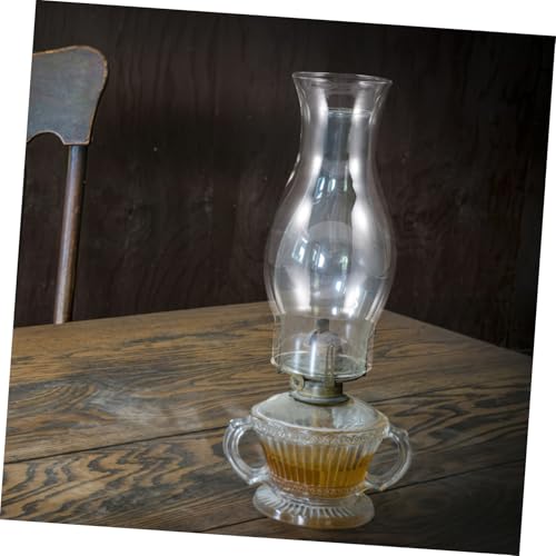 Cabilock Retro Öl lampenschirm aus Robustem Glas Winddicht und Hitzebeständig Vintage Ersatzglas für Petroleum Kerosinlampen Langlebiger Transparenter Lampenschirm Zubehör Cabilock Retro Öl lampenschirm aus Robustem Glas Winddicht und Hitzebeständig Vintage Ersatzglas für Petroleum Kerosinlampen Langlebiger Transparenter Lampenschirm Zubehör von Cabilock