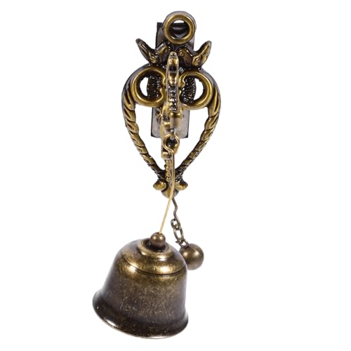 Cabilock Retro Türglocke Tiermotiv aus Metall Dekorative Vintage Haustürglocke zum Aufhängen Kreative Windspiel Dekoration für Zuhause Restaurantwand Feine Verarbeitung und Eleganter Klang von Cabilock