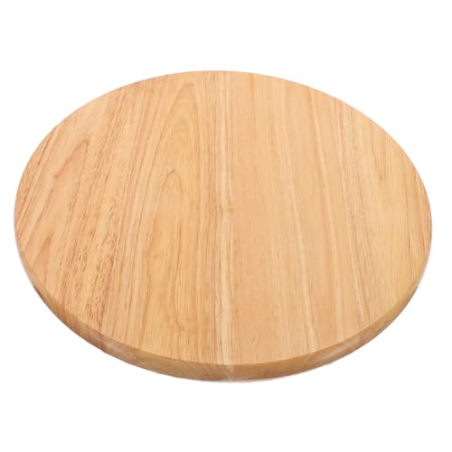 Cabilock Runder Holzsitz für Barhocker Ersatz Sitzfläche aus Massivem Holz Stilvolle und Komfortable Sitzauflage für Esszimmerstühle und Gartenmöbel Langlebig und Elegant von Cabilock