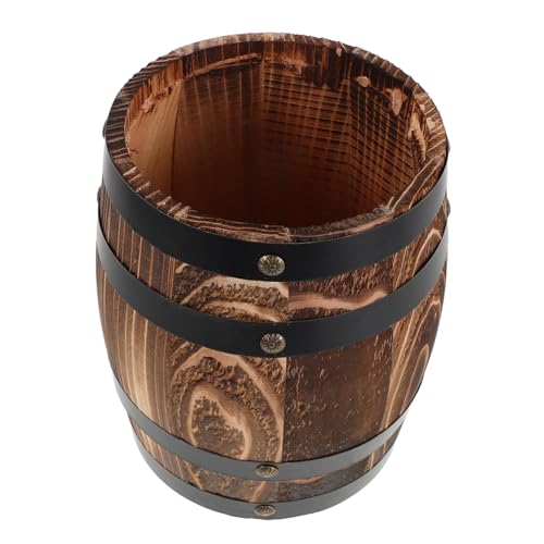 Cabilock Rustikaler Holz Utensilienhalter aus Karbonisiertem Eichenholz Vintage Besteck Organizer mit Retro Maserung Küchen und Partytisch Besteckbehälter für Löffel Gabeln und Essstäbchen Cabilock Rustikaler Holz Utensilienhalter aus Karbonisiertem Eichenholz Vintage Besteck Organizer mit Retro Maserung Küchen und Partytisch Besteckbehälter für Löffel Gabeln und Essstäbchen von Cabilock