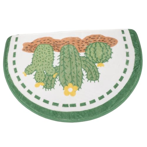 Cabilock Rutschfester Badezimmerteppich mit Saugfähigem Polyesterfasermaterial Rutsch Bodenmatte für Bad Küche Eingang Cactus Grün Weicher Praktischer Vorleger Cabilock Rutschfester Badezimmerteppich mit Saugfähigem Polyesterfasermaterial Rutsch Bodenmatte für Bad Küche Eingang Cactus Grün Weicher Praktischer Vorleger von Cabilock
