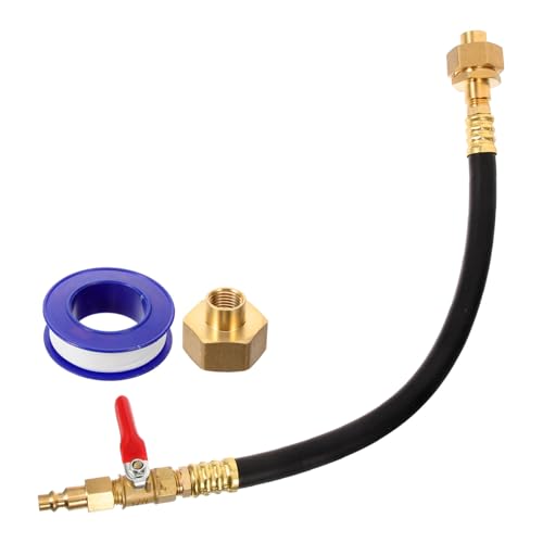 Cabilock Rv Sprinkler Blowout Adapter Metall Luftkompressor Anschluss Schnellkupplung Winterfest Dicht Wasser und Luftleckage Verhindern Vielseitig Für Wohnmobil Boots Wintervorbereitung von Cabilock