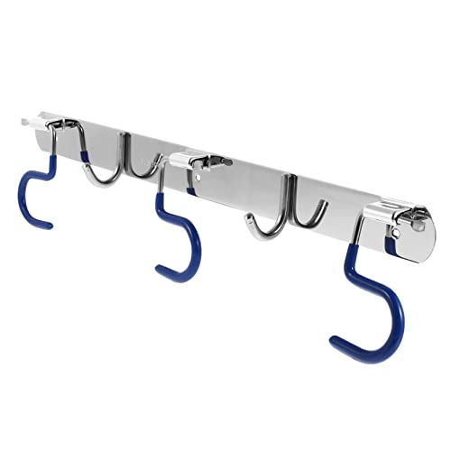 Cabilock S Förmiger Mopphalter Multifunktionale Wandhalterung für Besen und Kleine Gegenstände Robuster S Haken für Effektive Aufbewahrung Einfache Installation von Cabilock