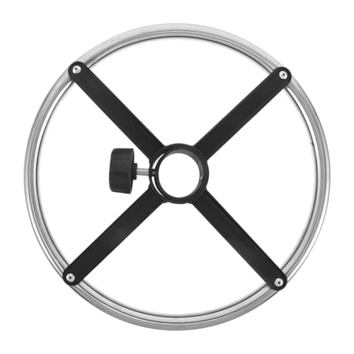 Cabilock Salon Chair Footrest Ersatzteil Schwerlast Fußstütze Pedal für Friseurstuhl Ergonomisch Silber Robust Einfach von Cabilock