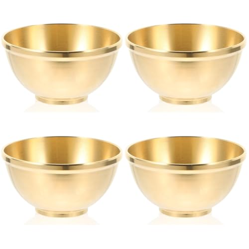 Cabilock Schale Bronze Deko 4 Stück Buddha-opferschale Aus Reinem Kupfer Meditationsschalen Anbetungsschale Altarschalen Kupferschale Des Tempels Topf Schmieren Wischschale Schmuck Tablett Empfindlich Cabilock Schale Bronze Deko 4 Stück Buddha-opferschale Aus Reinem Kupfer Meditationsschalen Anbetungsschale Altarschalen Kupferschale Des Tempels Topf Schmieren Wischschale Schmuck Tablett Empfindlich von Cabilock