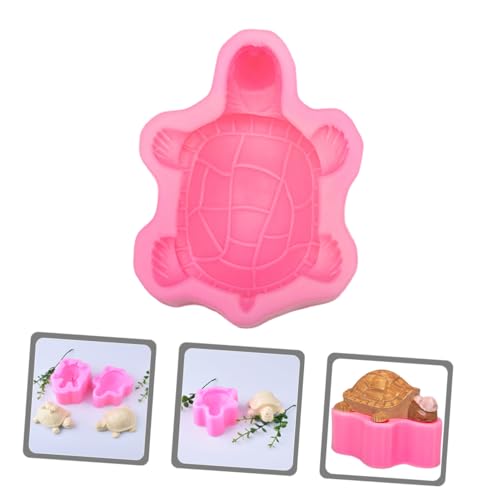 Cabilock Schildkröten Silikonform Meerestier Gießform für Fondant Marzipan Seife Kerzen DIY Basteln Wiederverwendbar Antihaft Flexibel Leicht zu Reinigen von Cabilock