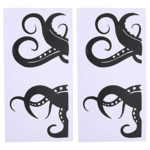 Cabilock Schwarzes 2 Blätter Oktopus-tentakel- Badezimmer-kraken- Wc Wand Gothic-badezimmer Oktopus Wandtattoo Lustige Wand Kraken-wandtattoo Fenster Spiegel Pvc Cabilock Schwarzes 2 Blätter Oktopus-tentakel- Badezimmer-kraken- Wc Wand Gothic-badezimmer Oktopus Wandtattoo Lustige Wand Kraken-wandtattoo Fenster Spiegel Pvc von Cabilock