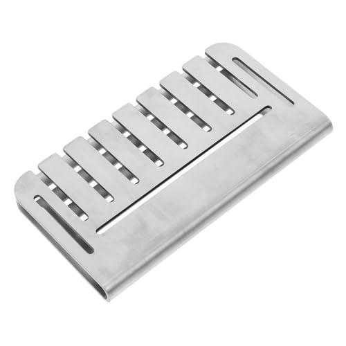 Cabilock Schwerer Grillfettblocker aus Edelstahl Doppelseitiges Bbq Grease Guard Zubehör Vielseitig Kompatibel mit Gusseisernen Grillplatten für Effektiven Fettschutz und Einfache Cabilock Schwerer Grillfettblocker aus Edelstahl Doppelseitiges Bbq Grease Guard Zubehör Vielseitig Kompatibel mit Gusseisernen Grillplatten für Effektiven Fettschutz und Einfache von Cabilock