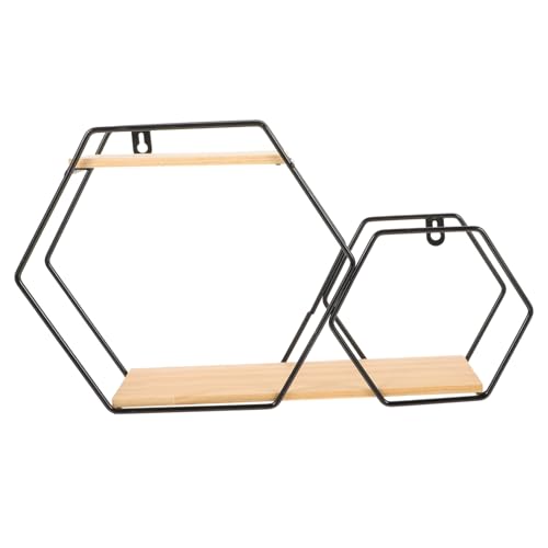 Cabilock Sechseckiges Wandregal aus Schwebendes Wandboard für Wohnzimmer Schlafzimmer Küche Büro Dekoratives Aufbewahrungsregal Platzsparend und Robust Vielseitig Einsetzbar Cabilock Sechseckiges Wandregal aus Schwebendes Wandboard für Wohnzimmer Schlafzimmer Küche Büro Dekoratives Aufbewahrungsregal Platzsparend und Robust Vielseitig Einsetzbar von Cabilock