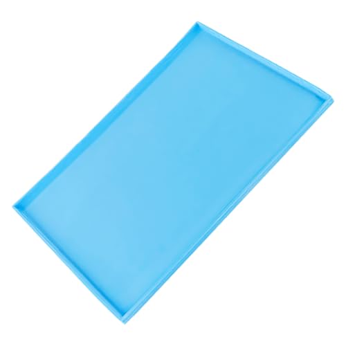 Cabilock Silikon Dörrmatte mit Rand Wiederverwendbare Backmatte für Obst und Gemüse Hitzebeständig Kompatibel mit Dörrautomaten und Backblechen Blau Cabilock Silikon Dörrmatte mit Rand Wiederverwendbare Backmatte für Obst und Gemüse Hitzebeständig Kompatibel mit Dörrautomaten und Backblechen Blau von Cabilock