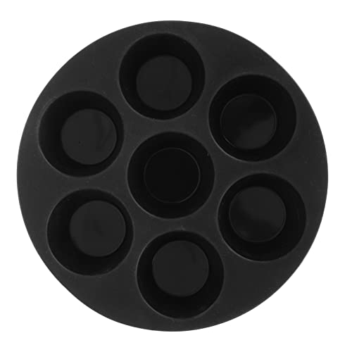 Cabilock Silikon Kuchenform Große Flexible Backform Hochtemperaturbeständig für Backofen und Heißluftfritteuse Bpa Frei Leicht zu Reinigen für Kuchen Muffins und Cupcakes von Cabilock