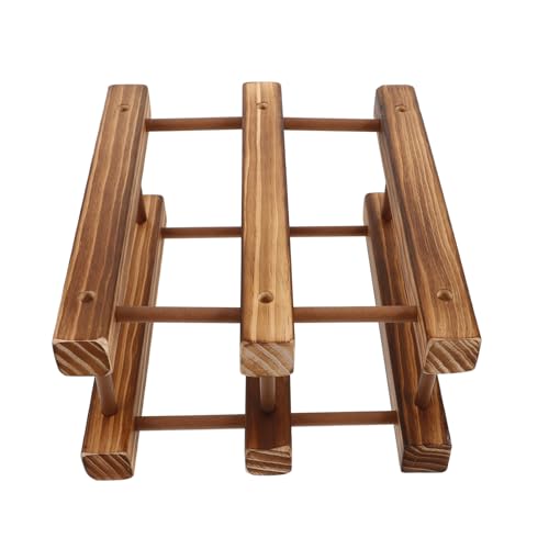 Cabilock Solides Weinregal aus Massivem Holz Stabiles Flaschenhalter Design für Flaschen Eleganter Weinständer für Wohnzimmer und Küche Praktischer Flaschenorganizer zur Stilvollen Cabilock Solides Weinregal aus Massivem Holz Stabiles Flaschenhalter Design für Flaschen Eleganter Weinständer für Wohnzimmer und Küche Praktischer Flaschenorganizer zur Stilvollen von Cabilock