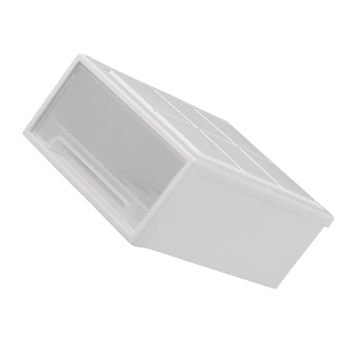 Cabilock Stackbarer Kunststoff aufbewahrungsbox Robuster Transparenter Schrank für Kleidung Schuhe Platzsparendes Ordnungssystem für Haushalt von Cabilock