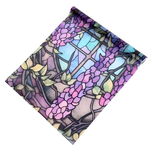 Cabilock Statische Sichtschutzfolie für Dusch und Glastüren Abnehmbare PVC Fensterfolie mit Vintage Muster Blickdicht Wiederverwendbar Einfache Montage für Bad und Zuhause Cabilock Statische Sichtschutzfolie für Dusch und Glastüren Abnehmbare PVC Fensterfolie mit Vintage Muster Blickdicht Wiederverwendbar Einfache Montage für Bad und Zuhause von Cabilock