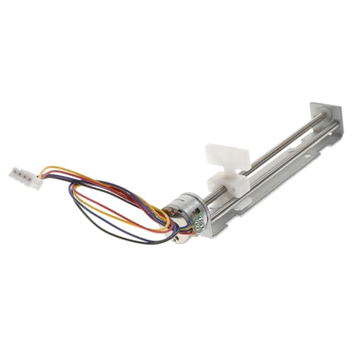 Cabilock Stepper Motor mit Travel Linear Stage Actuator Kompakter Slide Table für DIY Lasergravurmaschinen Langlebiger Secc Motor mit Robustem Kunststoff Schlitten Geeignet für Präzise von Cabilock